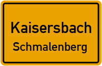 Schmalenberg in KaisersbachSchmalenberg