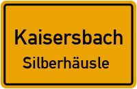Silberhäusle in KaisersbachSilberhäusle