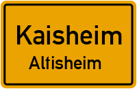 Straßen in Kaisheim Altisheim