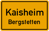 Straßenverzeichnis Kaisheim Bergstetten