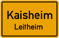 Straßen in Kaisheim Leitheim
