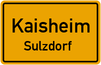Kirchenstraße in KaisheimSulzdorf