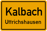 Am Hang in KalbachUttrichshausen