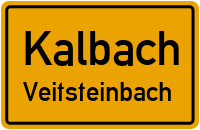 Vitusstraße in KalbachVeitsteinbach