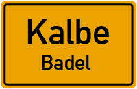 Badel Nr. in KalbeBadel