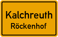 Röckenhofer Hauptstraße in KalchreuthRöckenhof