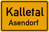 Asendorfer Straße in 32689 Kalletal (Asendorf)