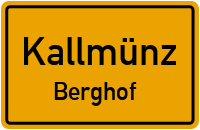 Berghof in KallmünzBerghof