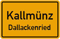 Am Kohlacker in 93183 Kallmünz (Dallackenried)