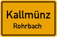 Mühlweg in KallmünzRohrbach