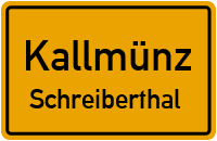 Schreiberthal in KallmünzSchreiberthal