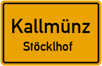 Stöcklhof in 93183 Kallmünz (Stöcklhof)