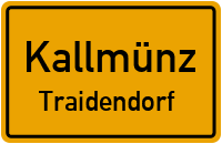 Rohrbacher Weg in KallmünzTraidendorf