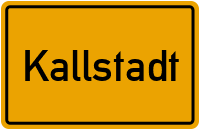 Wo liegt Kallstadt?