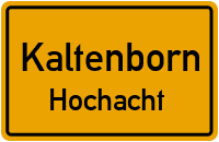 Höhenstraße in KaltenbornHochacht