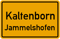 Bergstraße in KaltenbornJammelshofen