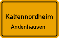 Amselweg in KaltennordheimAndenhausen