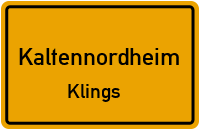Obere Dorfstraße in KaltennordheimKlings