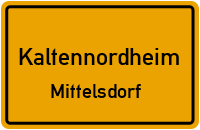 Kaltenwestheimer Straße in KaltennordheimMittelsdorf