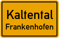 Hauptstraße in KaltentalFrankenhofen