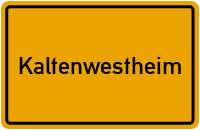 City Sign Kaltenwestheim
