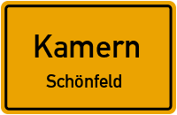 Schönfelder Weg in KamernSchönfeld