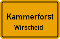 Bahnhofstraße in KammerforstWirscheid