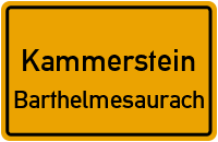 Leitenweg in KammersteinBarthelmesaurach