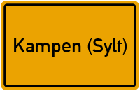 Westerweg in Kampen (Sylt)