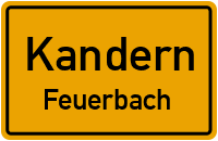 Kanderner Straße in 79400 Kandern (Feuerbach)