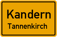 Ackerweg in KandernTannenkirch