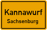 Hauptstraße in KannawurfSachsenburg