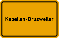 Wassergasse in Kapellen-Drusweiler