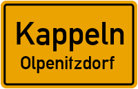 Olpenitzer Dorfstraße in KappelnOlpenitzdorf