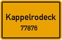 77876 Kappelrodeck