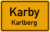Alte Siedlung in KarbyKarlberg