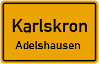 Straßen in Karlskron Adelshausen