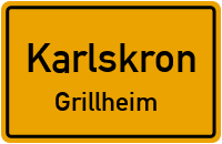 Straßen in Karlskron Grillheim