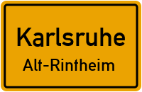 Zum Gewann Blöße in KarlsruheAlt-Rintheim