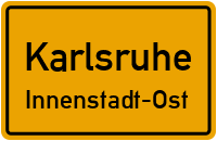 Ludwig-Erhard-Allee in KarlsruheInnenstadt-Ost