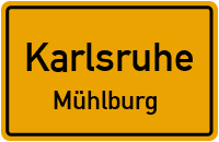 Rheinstraße in KarlsruheMühlburg