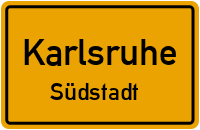 Wolfartsweierer Brücke in KarlsruheSüdstadt