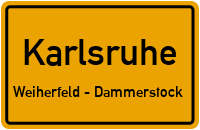 Saarbrücker Straße in KarlsruheWeiherfeld - Dammerstock