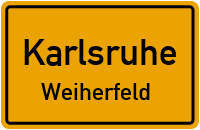 Weiherfeldbrücke in KarlsruheWeiherfeld