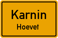 Dorfstraße in KarninHoevet
