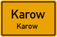 Parkstraße in KarowKarow