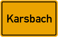 Wo liegt Karsbach?