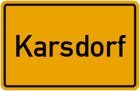 Wo liegt Karsdorf?