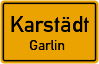 Garliner Dorfstraße in KarstädtGarlin