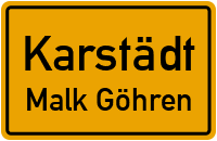 Bergstraße in KarstädtMalk Göhren